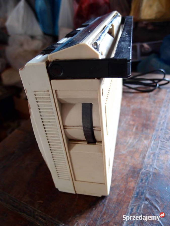 Radiomagnetofon PHILIPS D7140 Produkcja PRL lata Radioodtwarzacze Łódź
