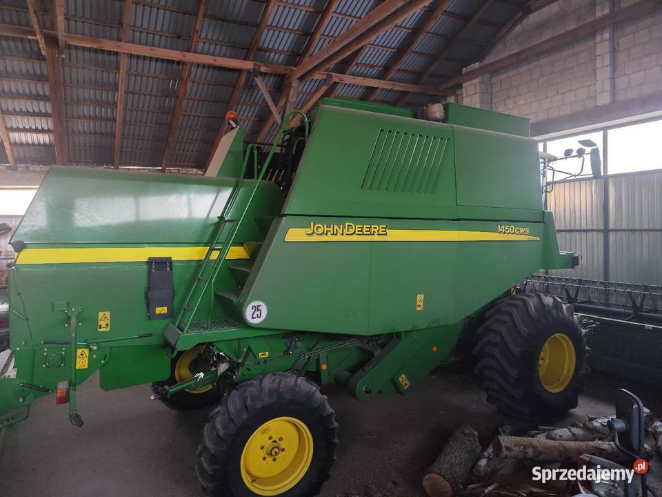 Kombajn zbożowy John Deere 1450 CWS ulepszone