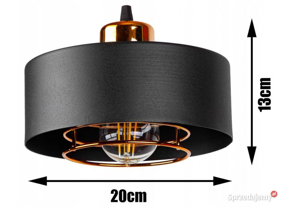 LAMPA SUFITOWA PLAFON potrójna LOFT EDISON Choroszcz