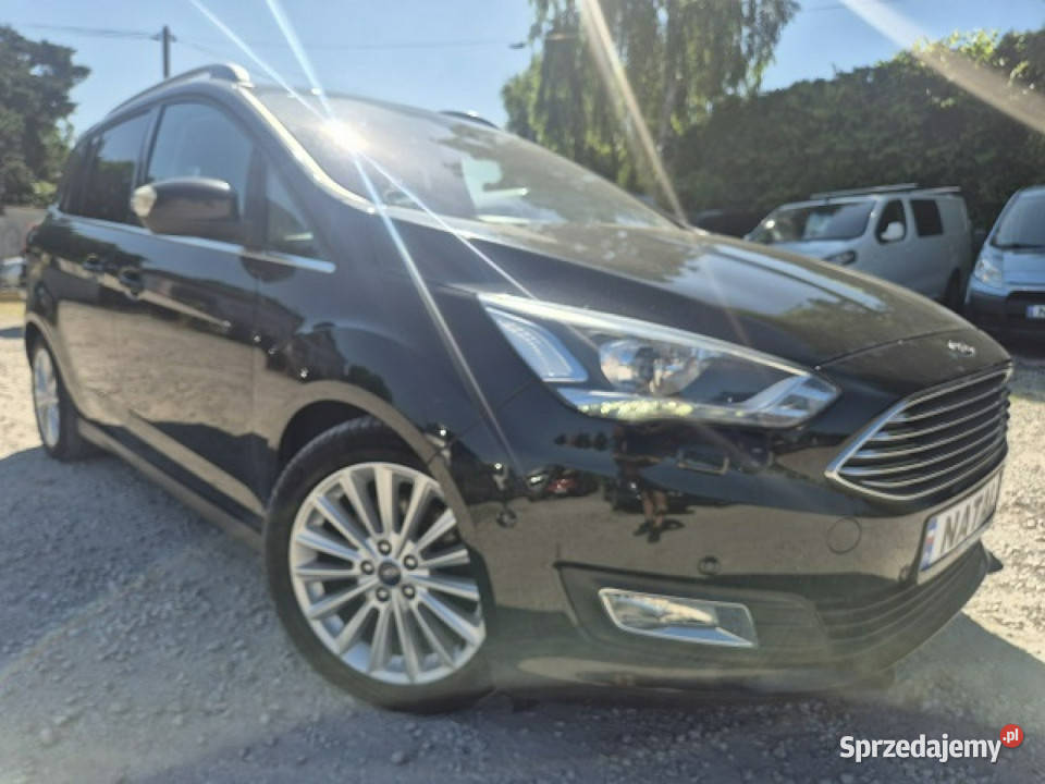 Ford Grand C 7osób Titanium kamera cofania Bydgoszcz
