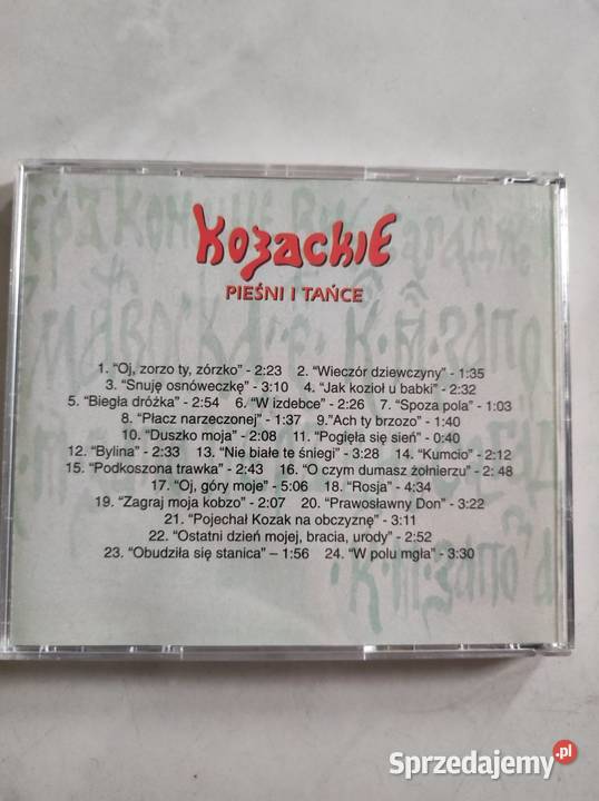 kozackie pieśni i tańce muzyka folklor cd Kielce sprzedam