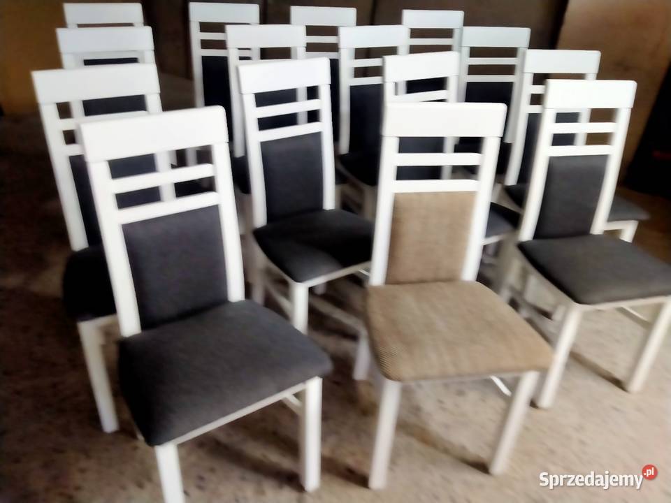 Nowoczesne krzesła bukowe nowe sprzedam
