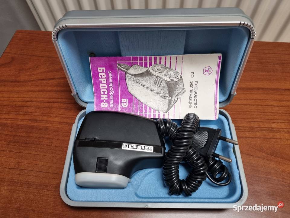 Rosyjska radziecka maszynka do golenia z okresu lubelskie Lublin