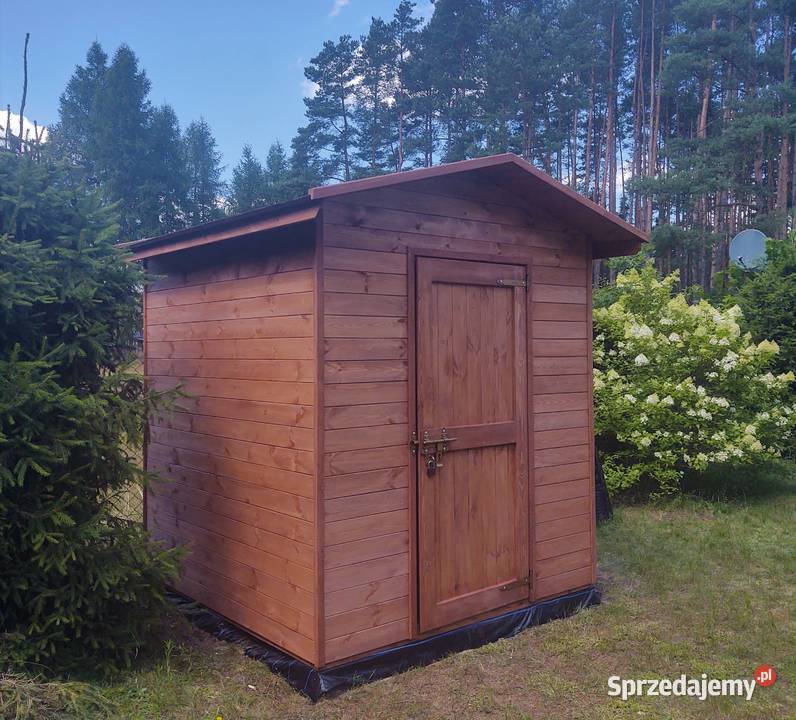 Domek narzędziowy 2 x 2m z dachem prostym Kalety