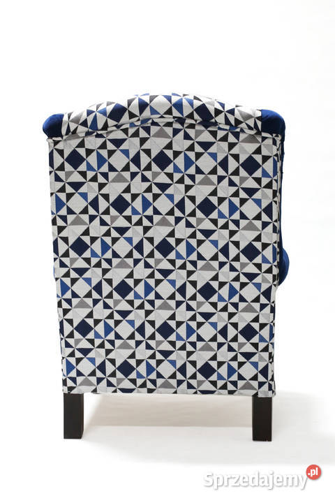 Stylowy Fotel Uszak Skandynawski Wygodny 57cm wielkopolskie Kazimierz Biskupi sprzedam