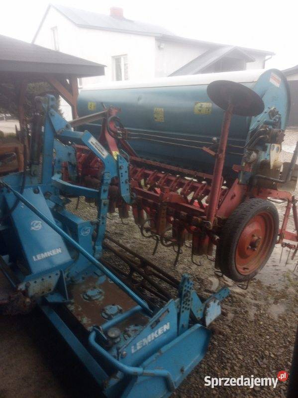 Agregat uprawowo siewny z siewnikiem Lemken nieuszkodzony