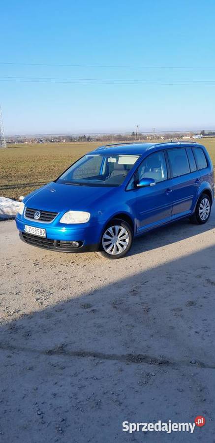 VW Touran 19 TDI 2005 5 osób Hak Zamość sprzedam
