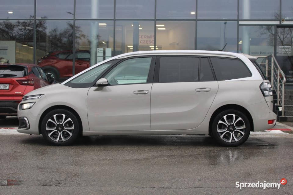 Citroen C4 SpaceTourer 2020r Skóra 7Os Hak El 143360km Kraków