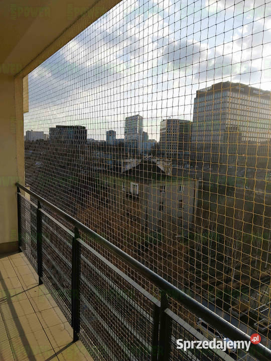 Założenie siatki na balkon kotów Warszawa Siatka mazowieckie