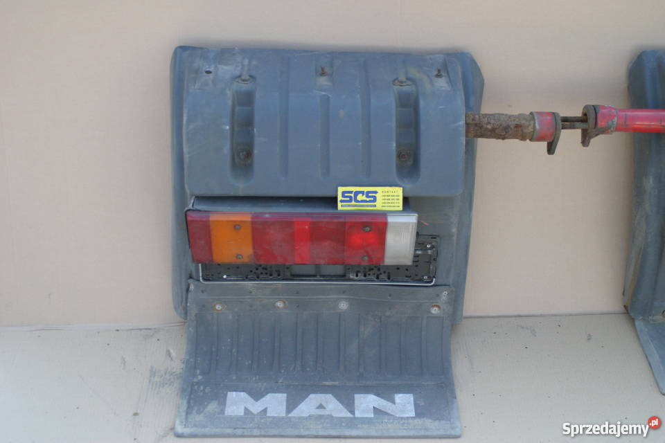 MAN TGA BŁOTNIK TYLNEJ OSI TYŁ STARY TYP lubuskie Bieleń