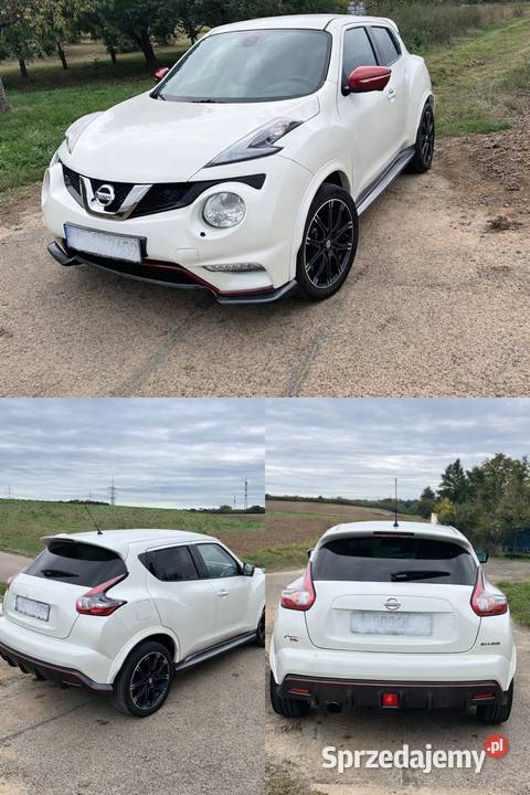 Nissan Juke Nismo RS biała perła oryginał 97 218 zachodniopomorskie Kołobrzeg