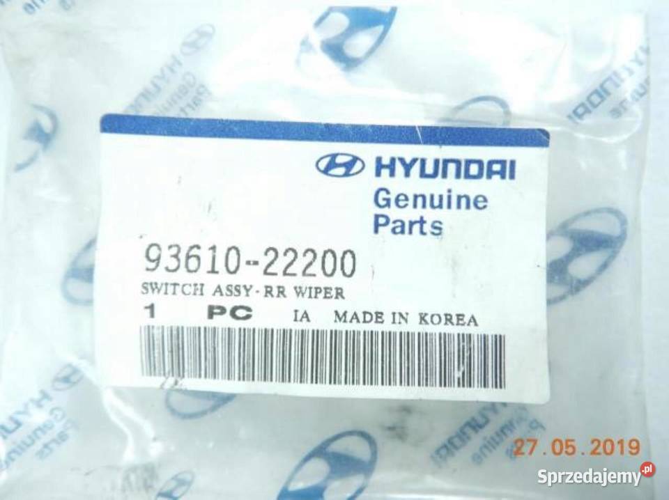 PRZYCISK WYCIERACZEK HYUNDAI ACCENT 9499 osobowe