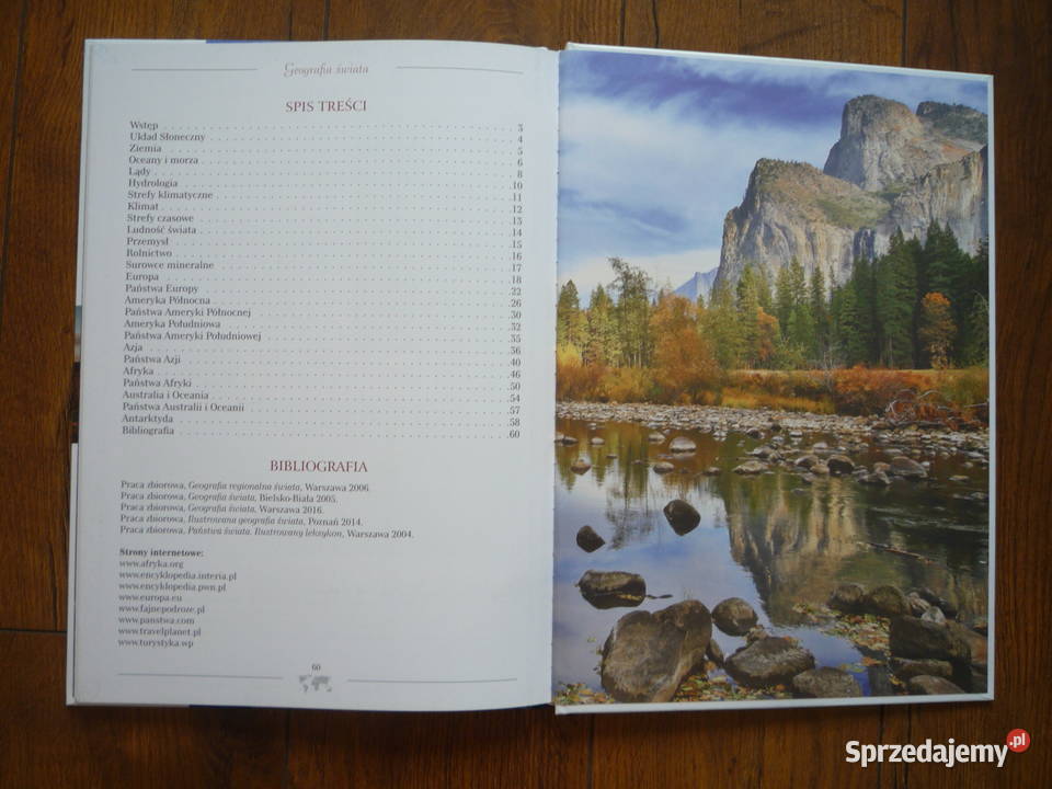 NOWA Geografia Świata Album E M Majcherczak Szczecin