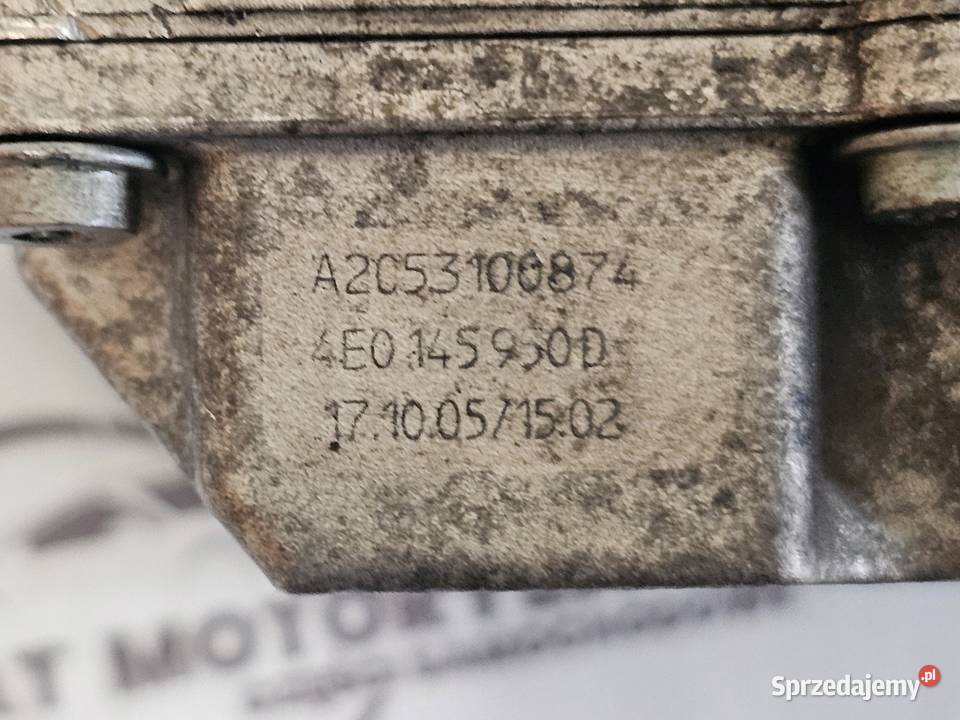 AUDI A6 27 TDI BPP 180 06r przepustnica Przepustnice świętokrzyskie