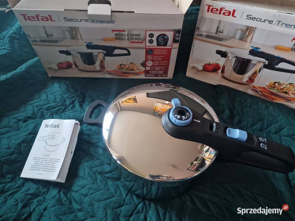 NOWY Szybkowar TEFAL Secure Trendy 6L sitko do Wrocław