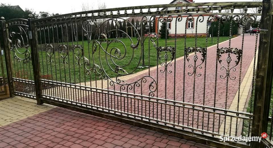 Bramy Ogrodzenia Przęsła Balustrady Kowalstwo Skrzyszów