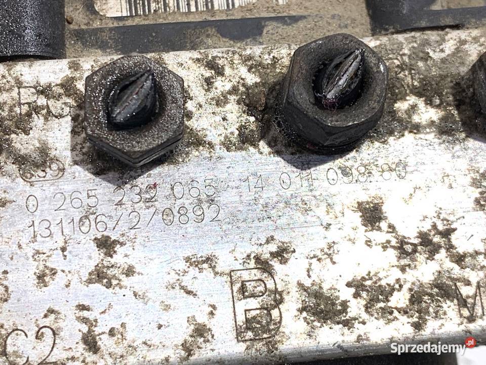 POMPA ABS FIAT SCUDO II 1401109880 20 128 Układ ABS i ESP Części samochodowe