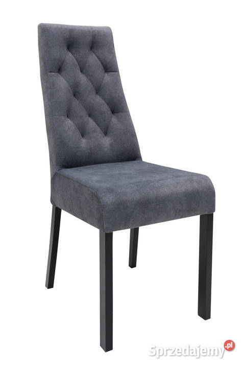 Krzesło tapicerowane szare KOMIN PIK Tarnobrzeg
