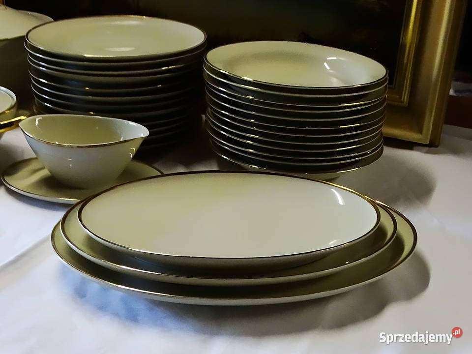 Zestaw porcelany stołowej Frankenhammer Floss Porcelana i szkło Biłgoraj