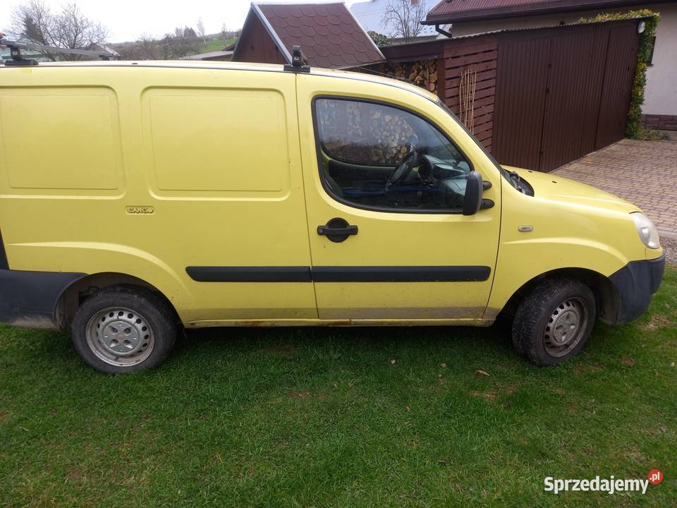 Fiat Doblo I 16 GAZ LPG 92 2007r Salon Vat 1 Hak benzyna+LPG Zarszyn