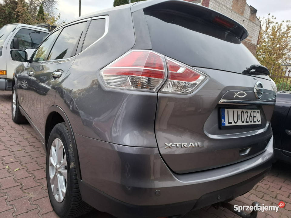 Nissan XTrail Pierwsza Rejestracja 2016r Benzyna X-Trail lubelskie Lublin
