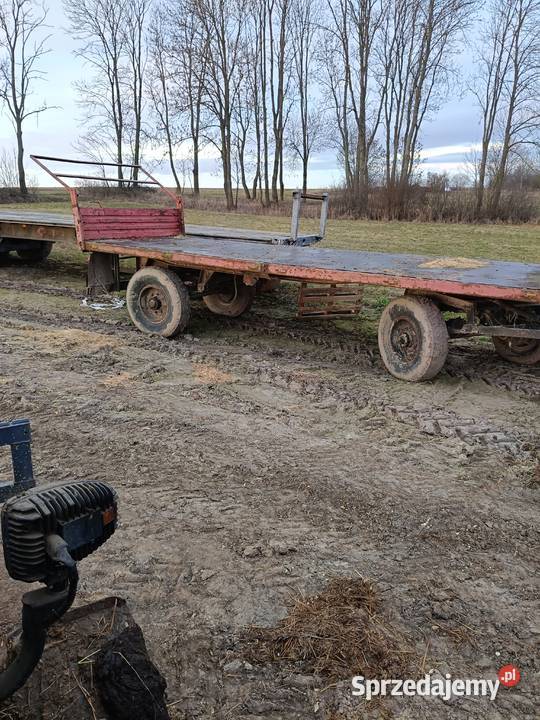Przyczepa laweta do bel sprzedam