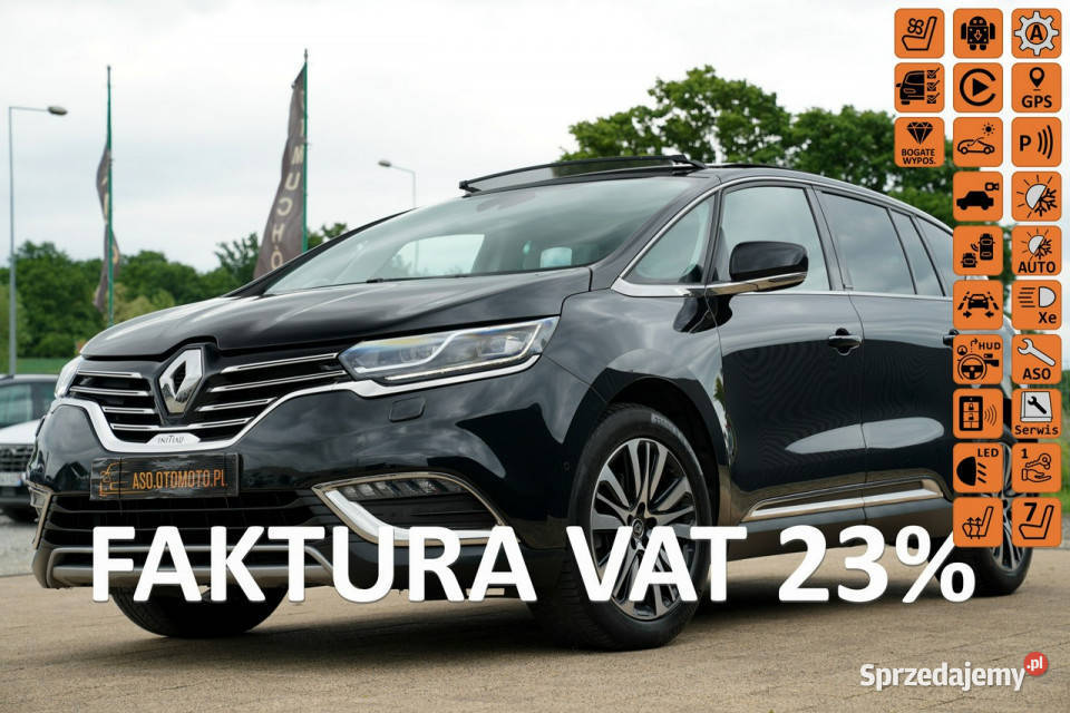 Renault Espace INITIALE PARIS bosse SZYBERDACH czujnik parkowania