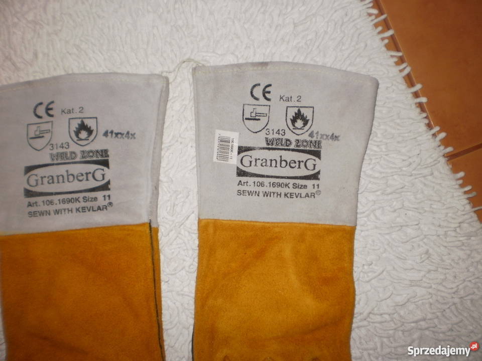 Rekawice spawalnicze Granberg Weld Zone sprzedam
