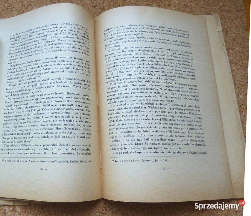 MZ Biblioteka Publiczna Załuskich i jej twórcy Antykwariat Warszawa