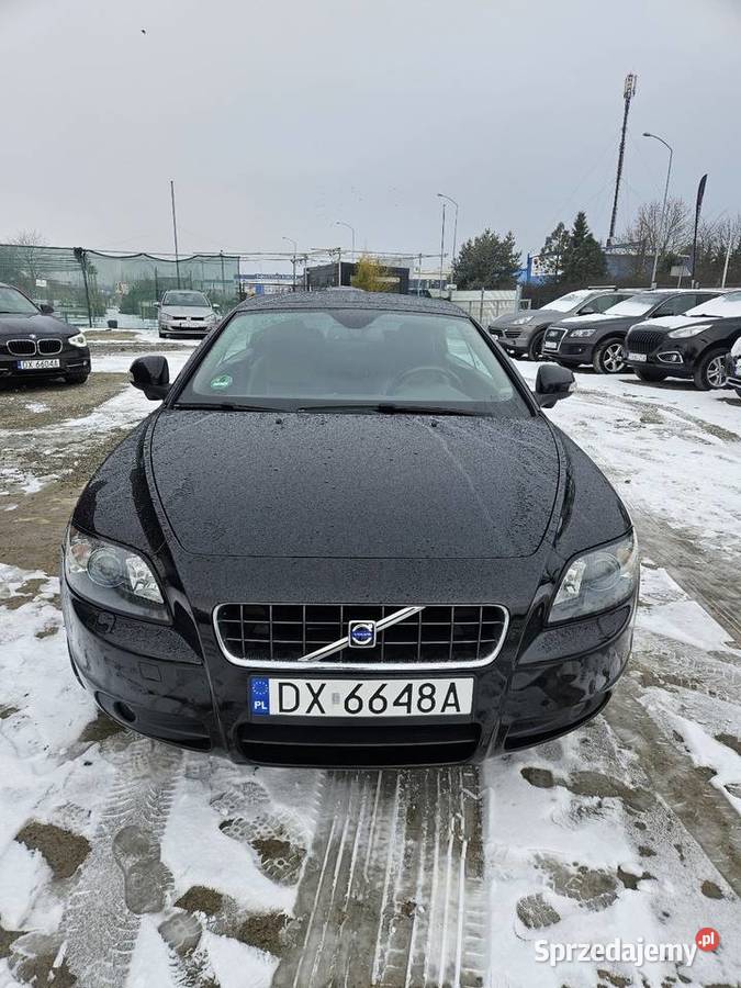 Volvo C70 20 Diesel Cabrio Automat Skóra Navi nieuszkodzony Wrocław sprzedam