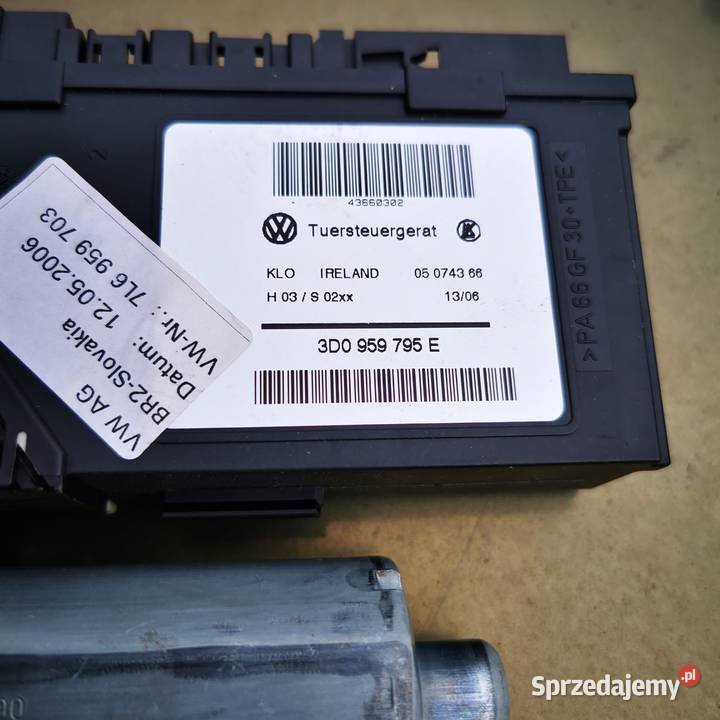 Silniczek szyb VW Touareg 3D0959792E 3D0959793E