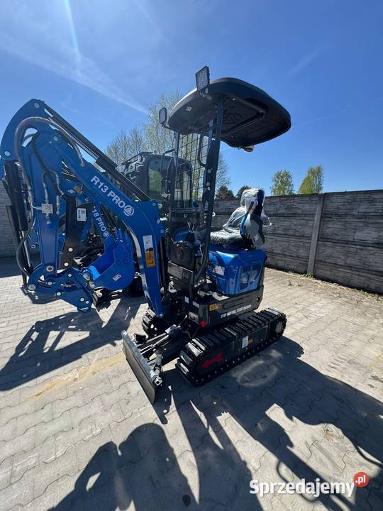 RIPPA R13 PRO nowa kompaktowa minikoparka Kubota