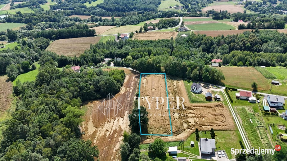 Działka budowlana 34 ary w Bistuszowej małopolskie Bistuszowa