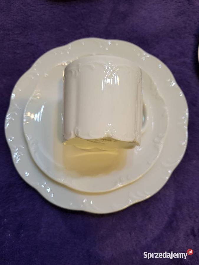 Serwis Rosenthal Classic Rose Monbijou White Toruń
