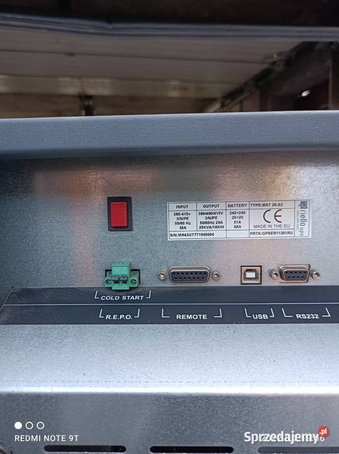 Zasilacz awaryjny Riello UPS Pozostałe