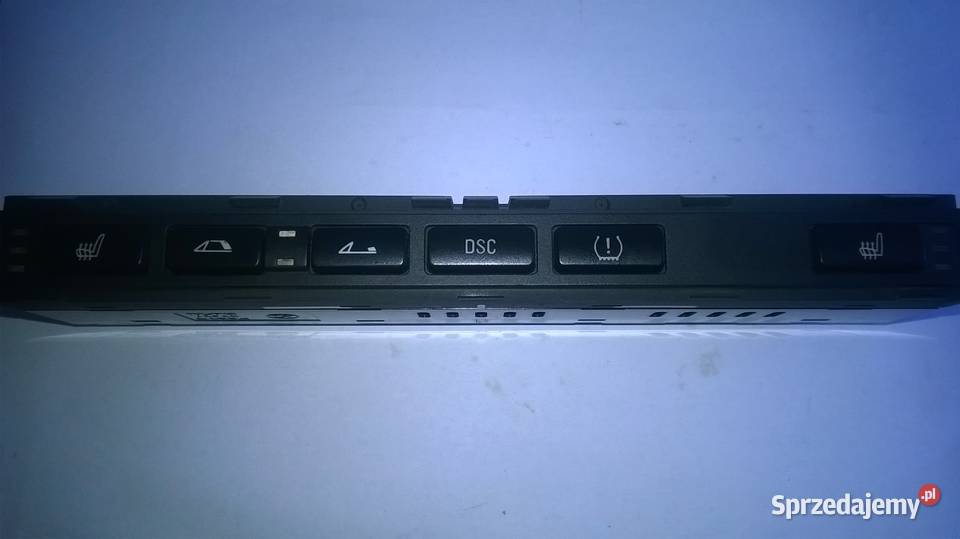 Zespół przełączników konsoli środkowej BMW E46 śląskie Poręba sprzedam