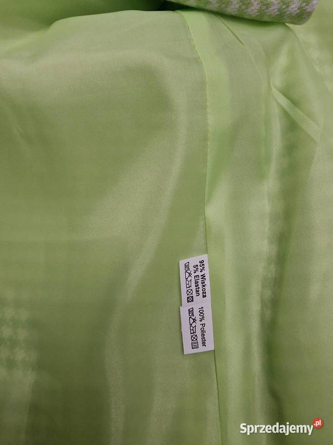 Marynarka Pepitka 36 XS S Rozmiar 36(S) Odzież damska Żywiec