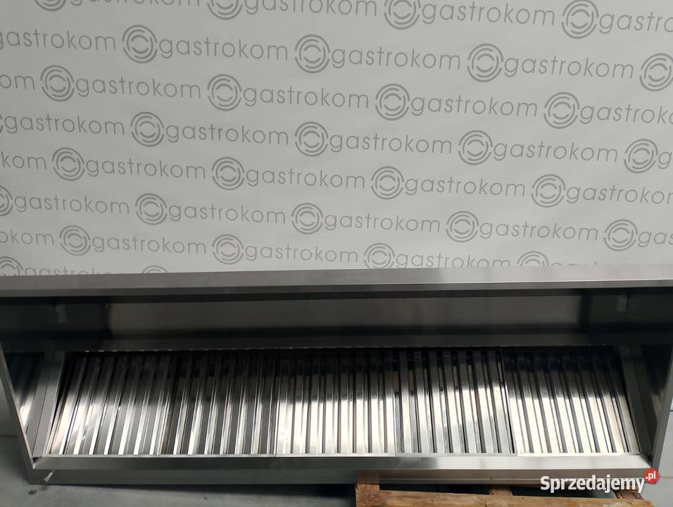 OKAP PRZYŚCIENNY TRAPEZOWY Z ŁAPACZAMI 260x90 Wrocław