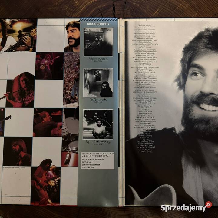 Kenny Loggins Alive NMM Japan Obi 2 LP 1980 Gdynia