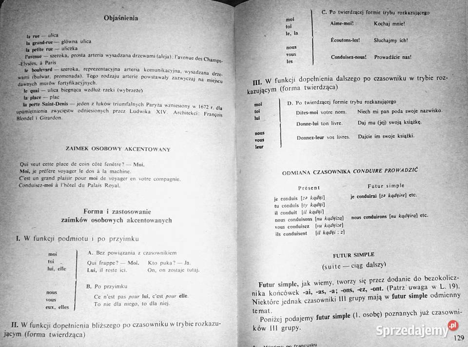 Mówimy francusku Antoni Płatkow Mieczysław Rok wydania 1983 Pozostałe