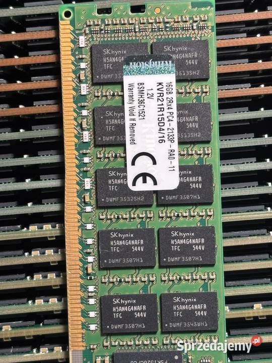 Pamięć RAM DDR4 16GB ECC REG Serverowa Samsung HP/Compaq