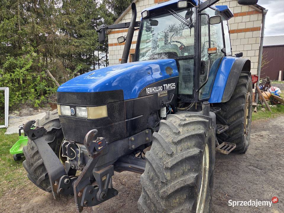 Holland TM 125 Ciągniki Grabowiec