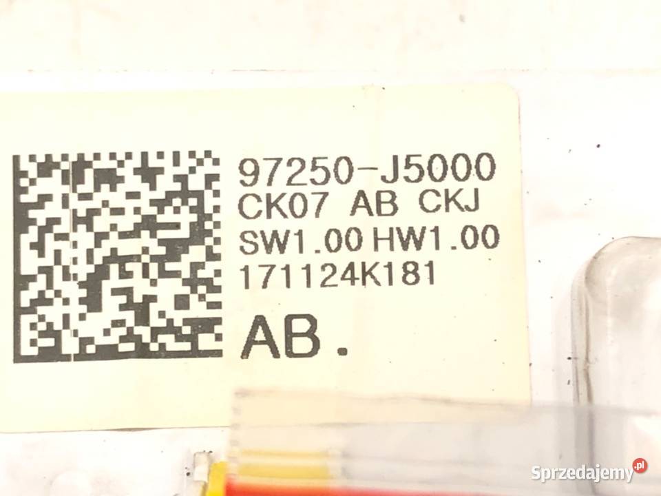 PANEL STEROWANIA NAWIEWU KIA STINGER 97250J5000 osobowe sprzedam