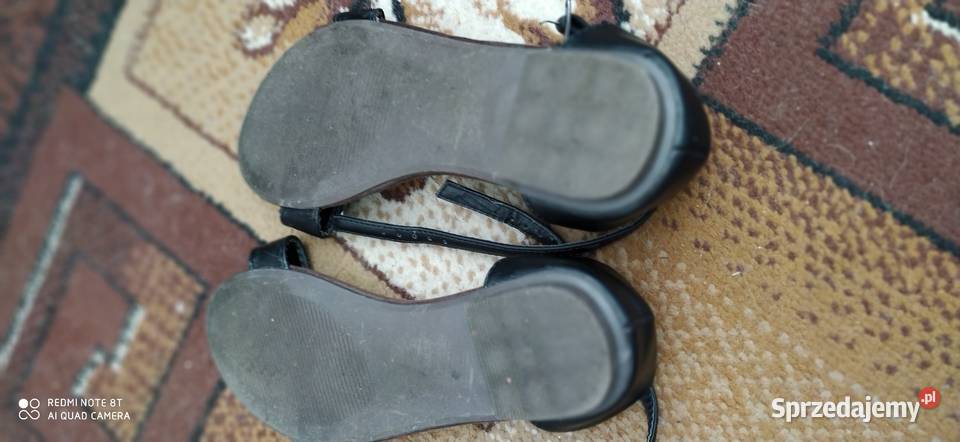 sandały klapki damskie rozmiar 36 czarne Sandały i klapki Poznań sprzedam