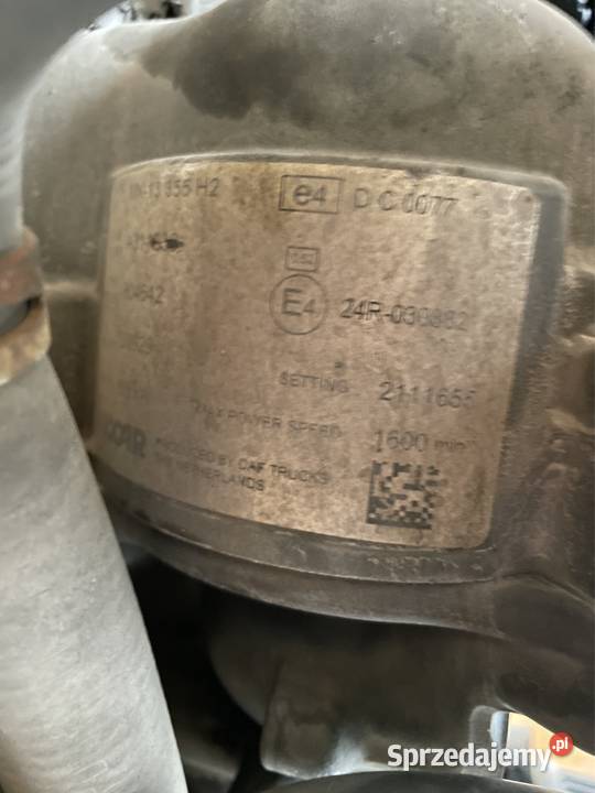 Daf euro6 480 blok silnika głowica wał komplet Marianice
