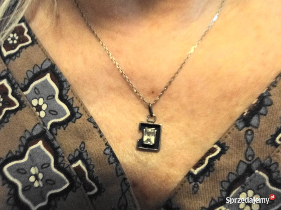 Piękny stary naszyjnik srebro 925 srebro Naszyjniki