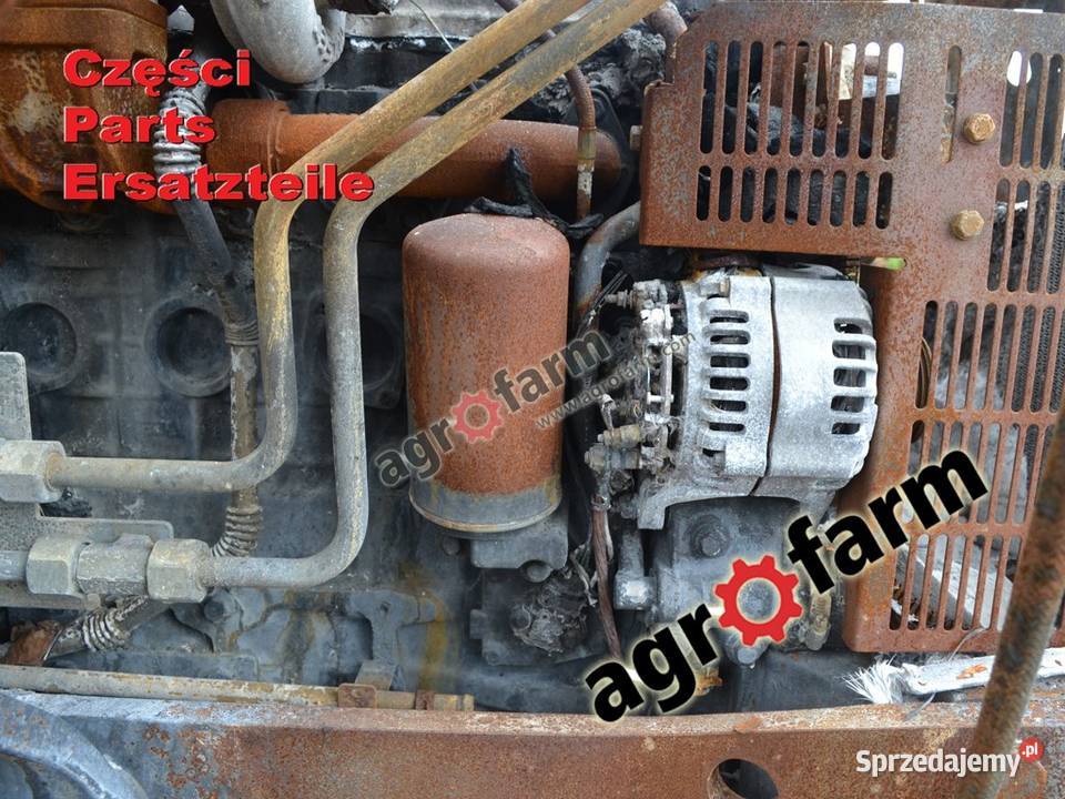 Case Maxxum 125 części silnik skrzynia biegów