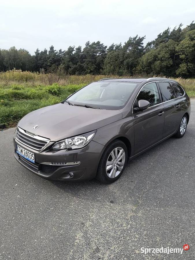 Peugeot 308 T9 12 benzyna 2014r isofix Świecie