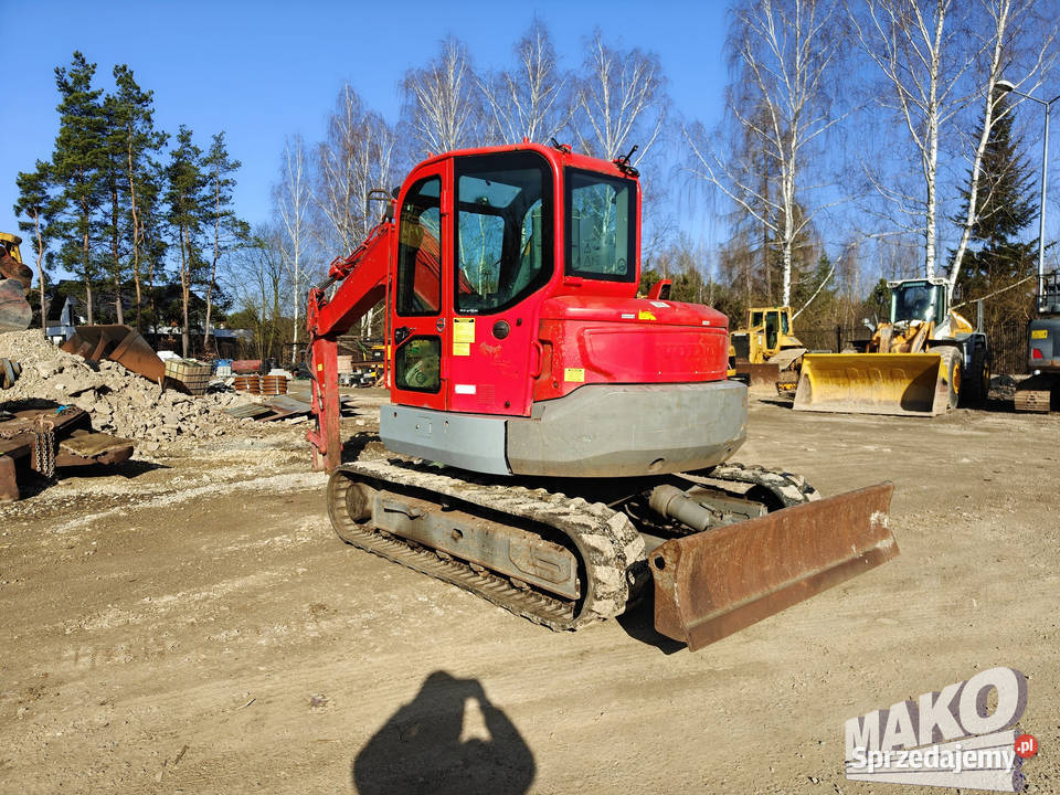 Volvo ECR88D Obrót w obrysie Ramię offset Ostrowiec Świętokrzyski