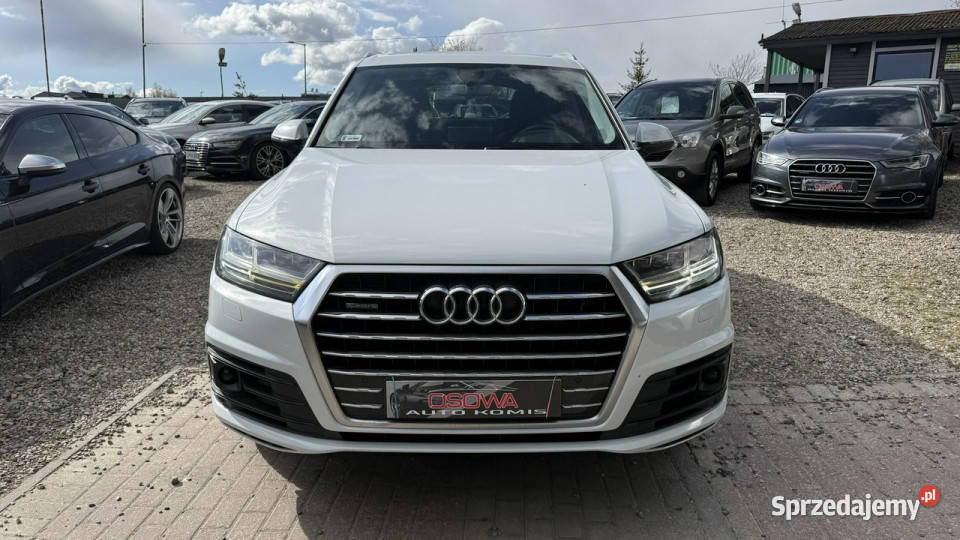 Audi Q7 30tdi quattro 3 x sline wersja 7os Gdańsk sprzedam